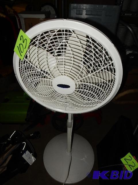 lot 103 image: LASKO Fan.. Box fan