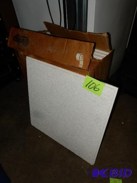 lot 106 image: Ceiling Tile