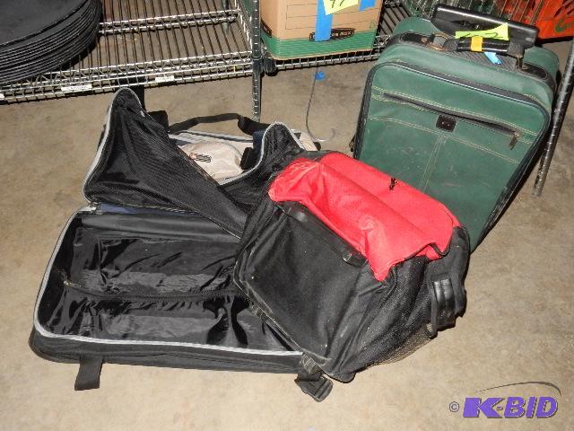 lot 107 image: 2 roller suit cases