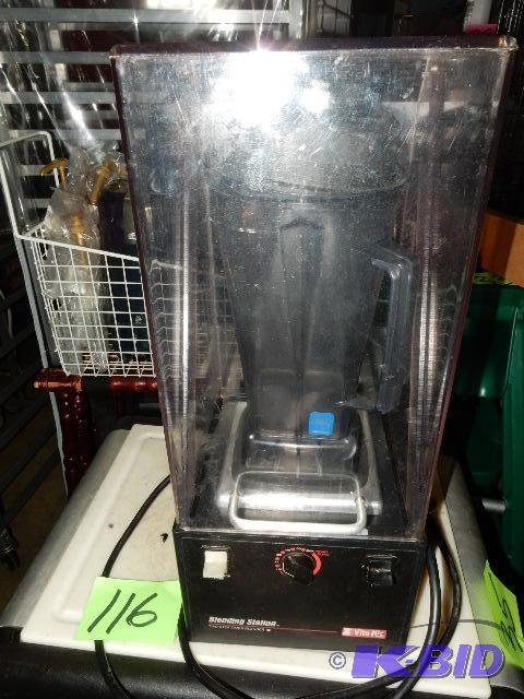 lot 116 image: Vitamix Blender Station