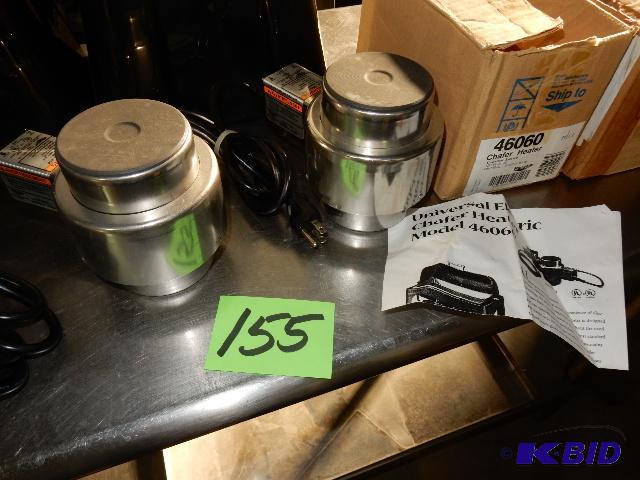 lot 155 image: 2, Chafing Heaters