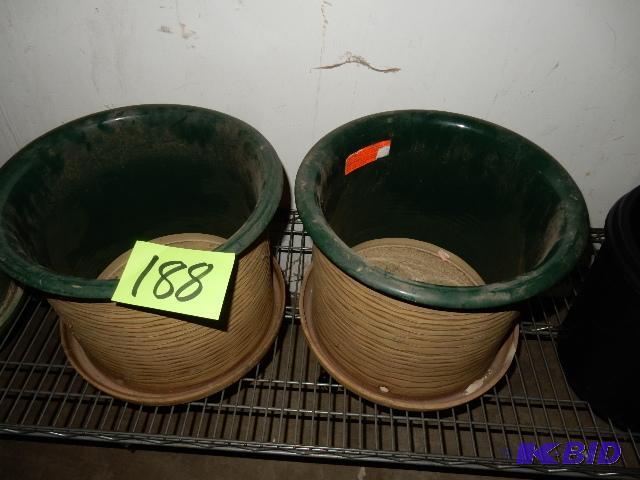 lot 188 image: Clay pots