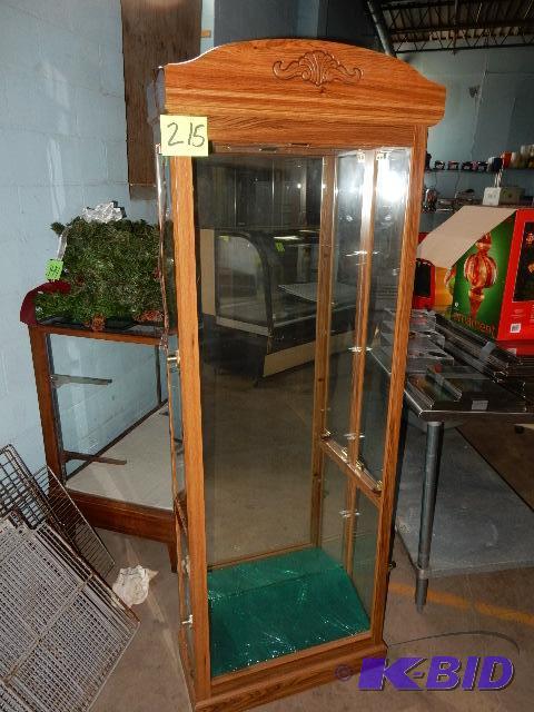 lot 215 image: Curio Cabinet