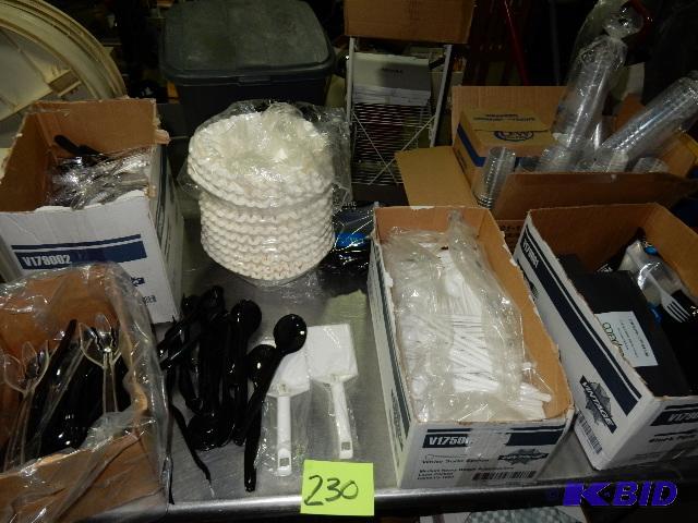 lot 230 image: Misc. Plastic Kitchen items