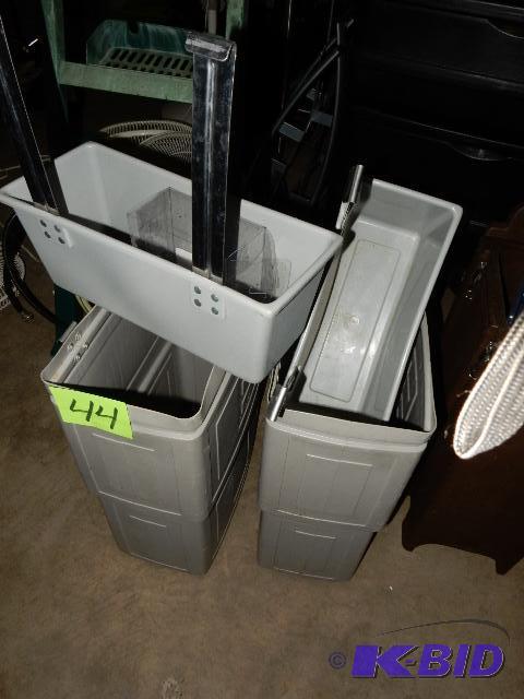 lot 44 image: Hanging garbage bins