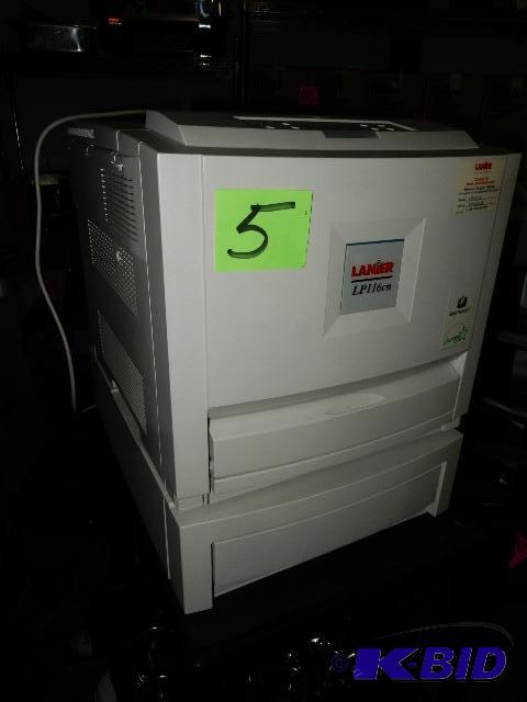 lot 5 image: Ricoh G 122 17 Color Laser Printer