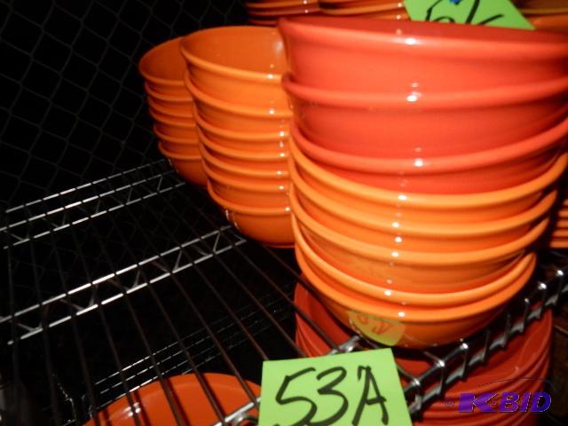 lot 53A image: Syracuse Bowls, Glass