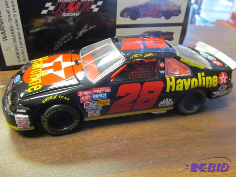 lot 19 image: 1996 Ernie Irvine #28 Texaco 124 Clear Window Car