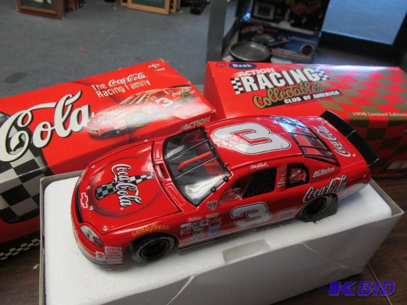 lot 6 image: 1998 Dale Earnhardt Sr #3 Coke 124 Clear Window Bank 1 of 15,000 by Action