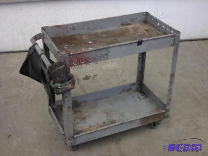lot 118 image: 16&quotx24&quotx32" Steel Warehouse Ca...