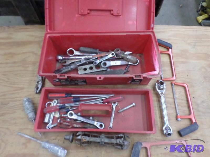 lot 78 image: Toolbox Full Of Misc Tools...