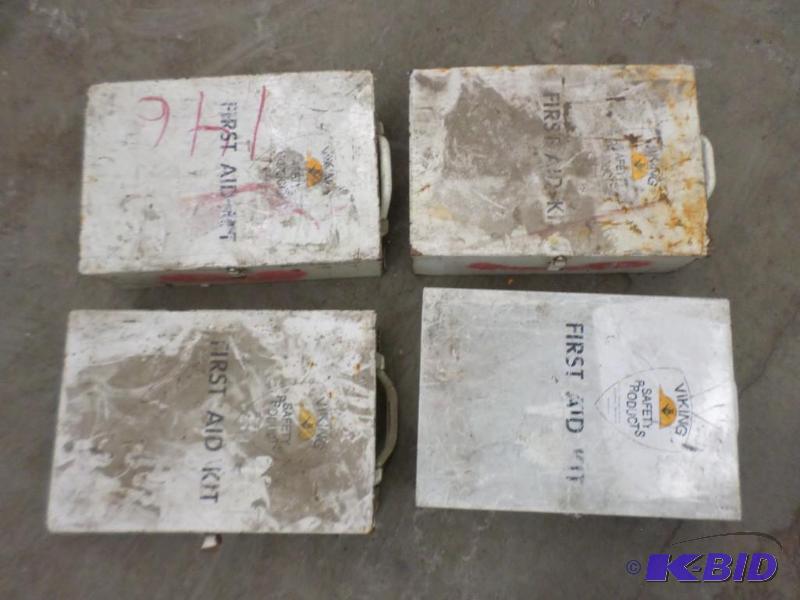 lot 86 image: (4) First Aid Safety Kits...