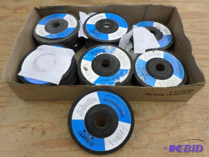 lot 87 image: Lot Of Approx (38) Unused Sparky Metal Grindi...