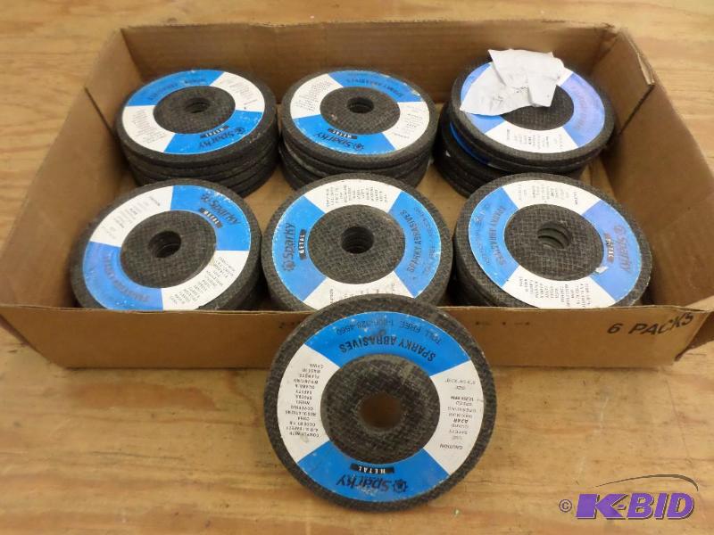 lot 88 image: Lot Of Approx (38) Unused Sparky Metal Grindi...