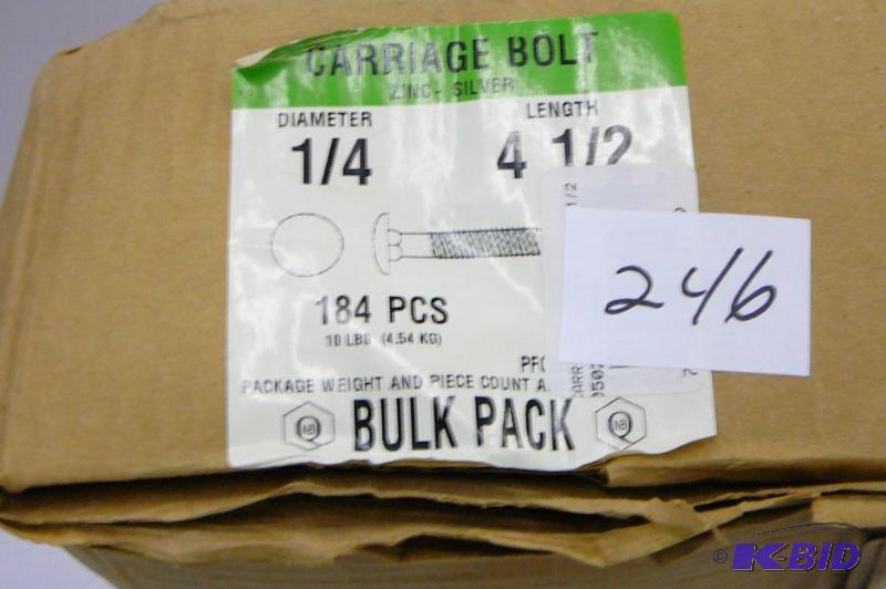 10# Carriage bolts 14 x 4 12...