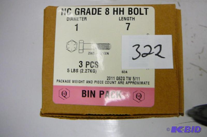5 # NC Grade 8HH Bolt 1 x 7...