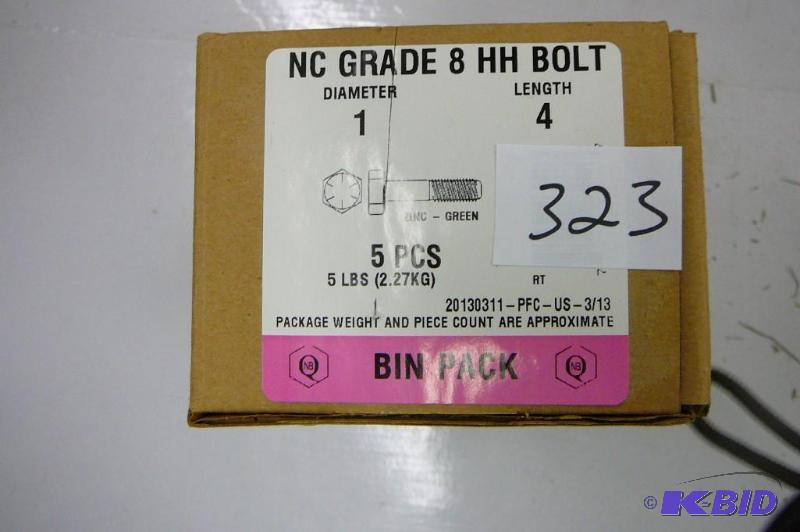 5 # NC Grade 8HH Bolt 1 x 4...