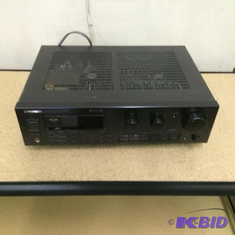 lot 1 image: Pioneer Elite Stereo Receiver SX-31, tested t...