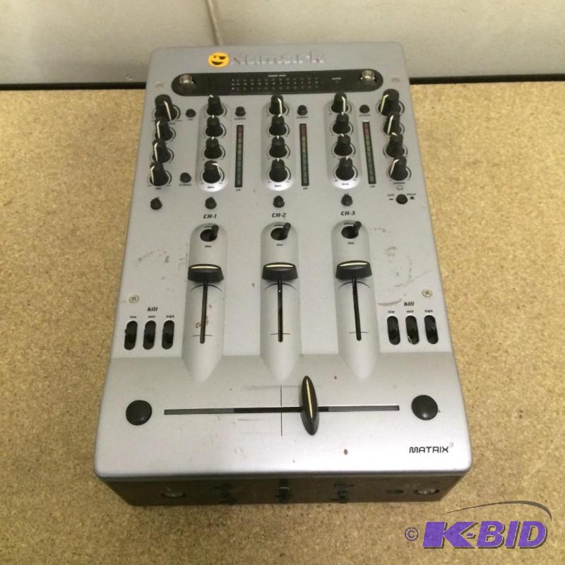 lot 28 image: Numark Matrix 3 DJ Mixer, will not power on, ...