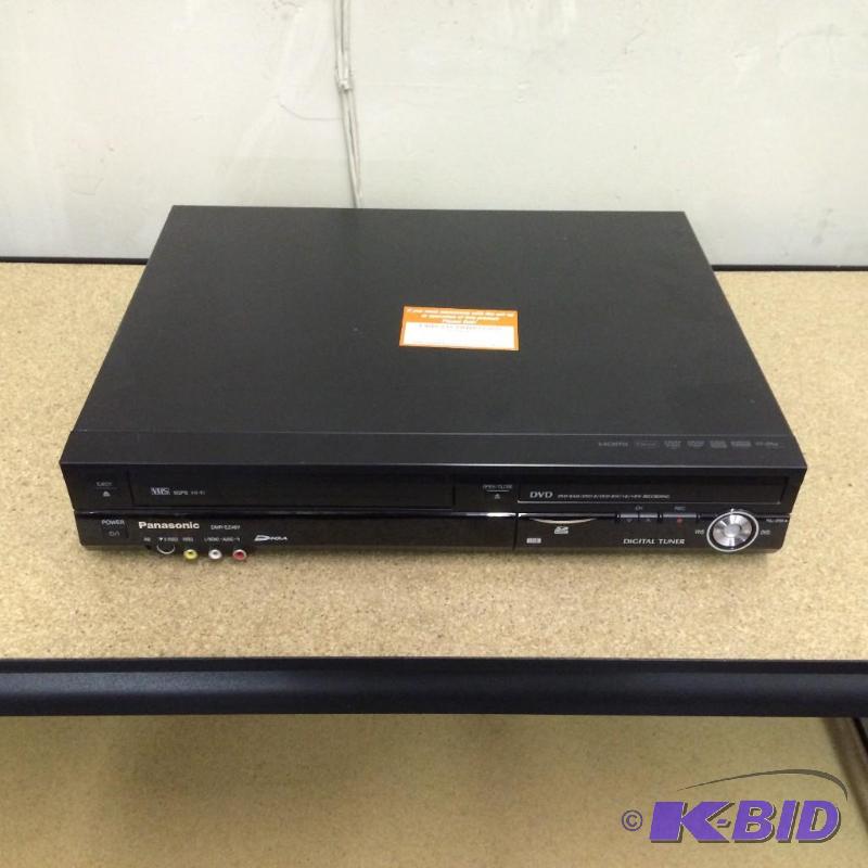 lot 8 image: Panasonic DMR-EZ48V DVDVHS Recorder, Tested ...