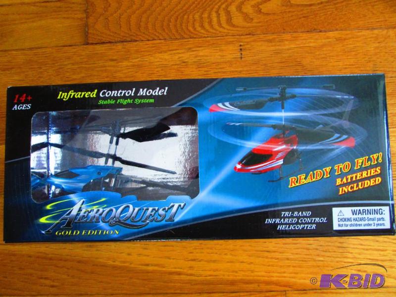 lot 10 image: Aeroquest ready to fly remote control helicop...