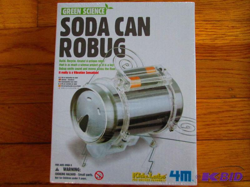 lot 12 image: Soda Can Robug model making kit...