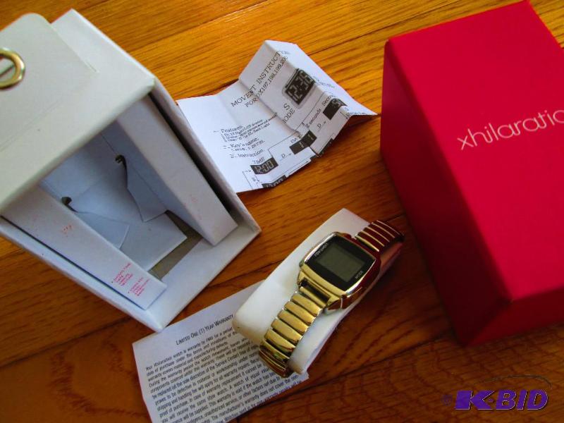 lot 15 image: Xhilaration watch with stainless steel expans...