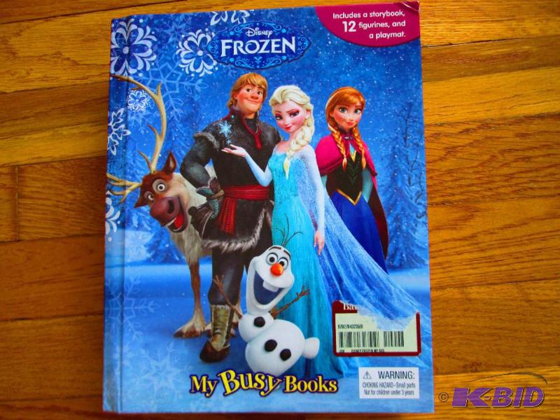 lot 32 image: Frozen book with game...