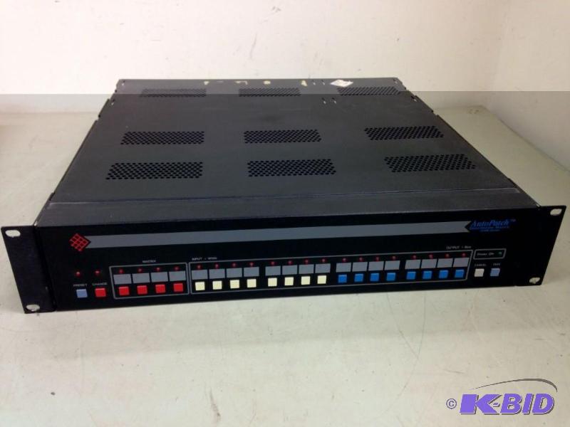 lot 17 image: AutoPatch AV Distribution Matrix Switcher Rac...