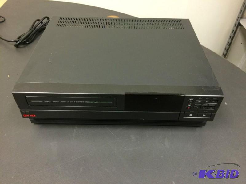 lot 19 image: GYYR Time Lapse Video Cassette Recorder Mode...