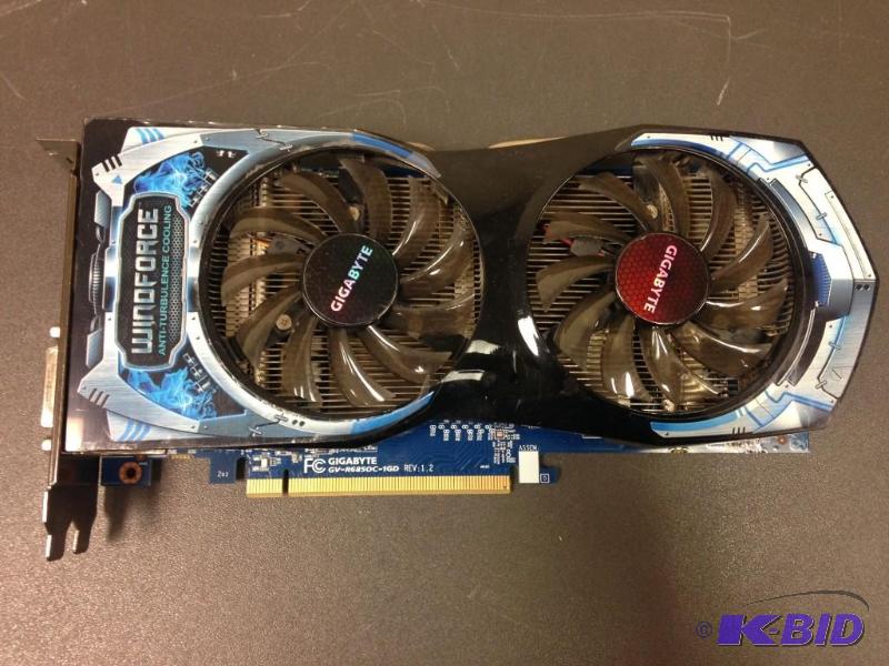 lot 28 image: Gigabyte Windforce Graphics Card Model GV-R6...