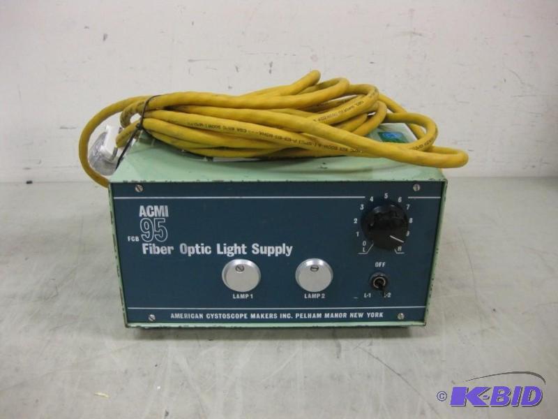 lot 35 image: ACMI FCB 95 Fiber Optic Light Supply Unit ha...