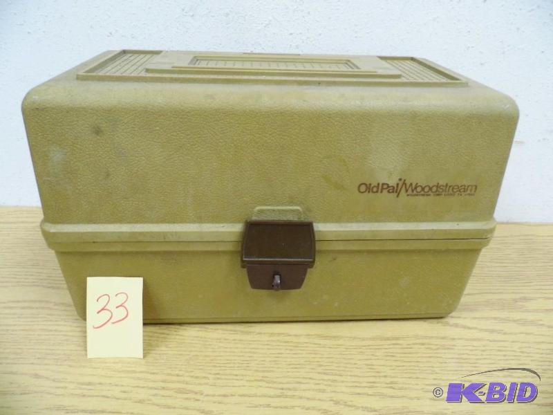 Old Par Woodstream Tackle Box