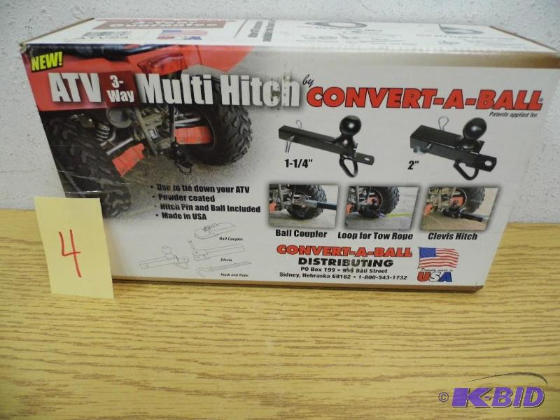 ATV 3-Way Multi Hitch