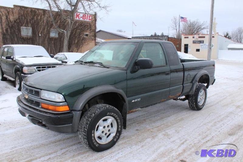 2001 Chevrolet S10 Extended Cab 4x4