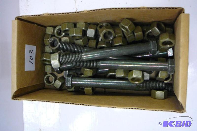 NC Grade 8 NUt &amp Bolts 12 nut  12 x 5...