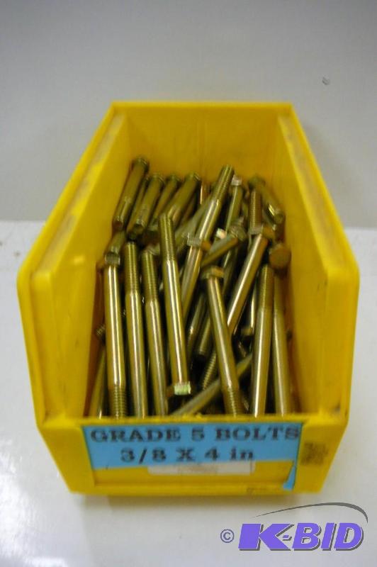 15# Grade 5 Bolts 38 x 4...
