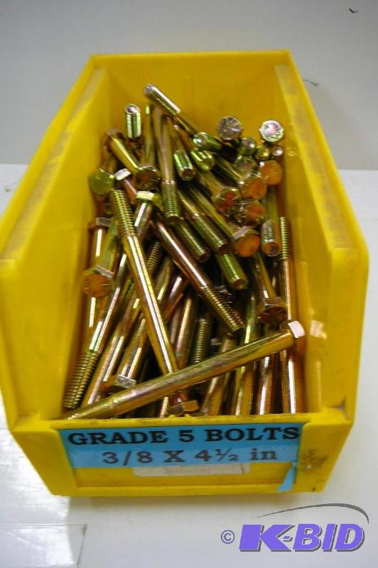 15# Grade 5 Bolts 38 x 4 12...