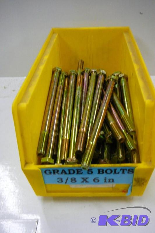 16# Grade 5 Bolts 38 x 6...
