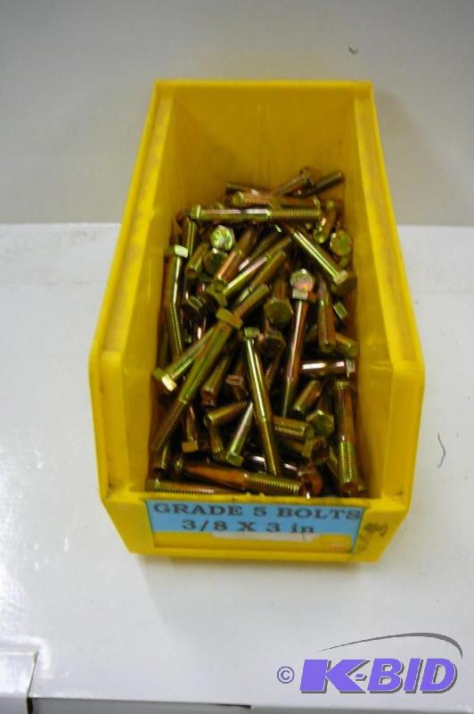 10# Grade 5 Bolts 38 x 3...