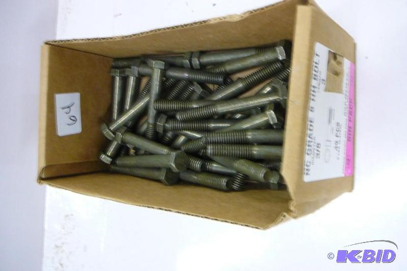 3# NC Grade 8 HH Bolts 38 x 3...
