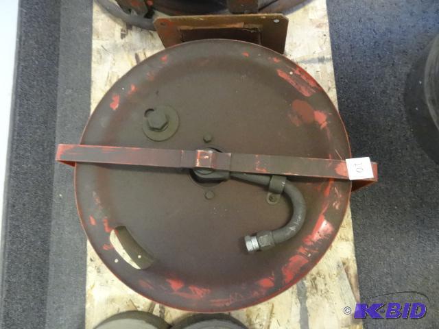Oil hose reel...