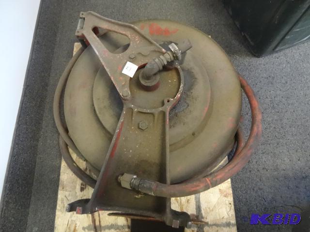 Oil hose reel...