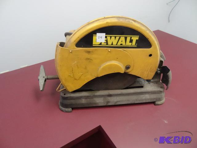 Dewalt DW871 14&quot chop saw...