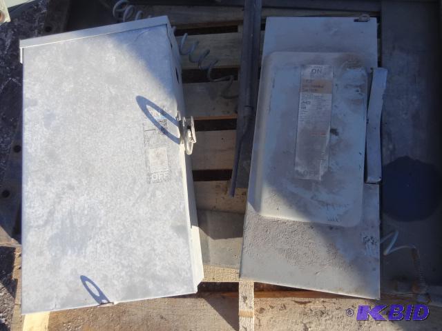 3 misc electrical boxes...