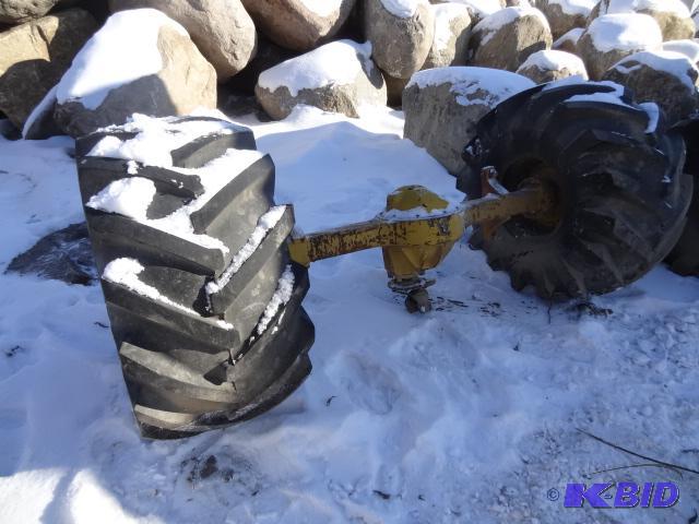 Spicer rear end off of a 4 x 4 trencher. Very...