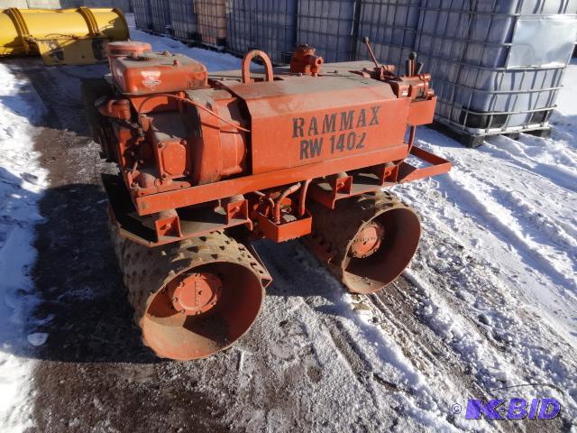 Ram max RW1402 compactor. Faryman diesel moto...