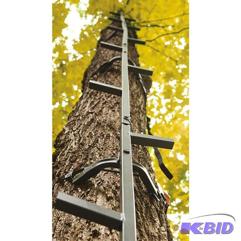 lot 15 image: SwiveLimb 16 Climbing Stick, angled steps, 4...