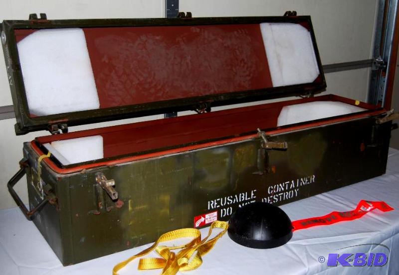 lot 33 image: U.S. Military Surplus Storage Container, all ...