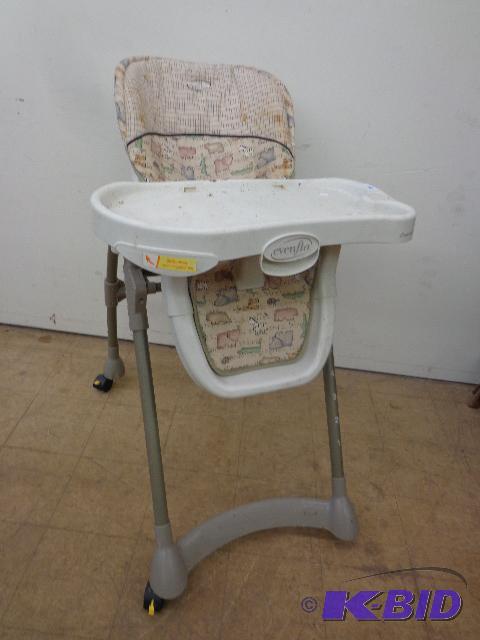 evenflo adjustable high chair